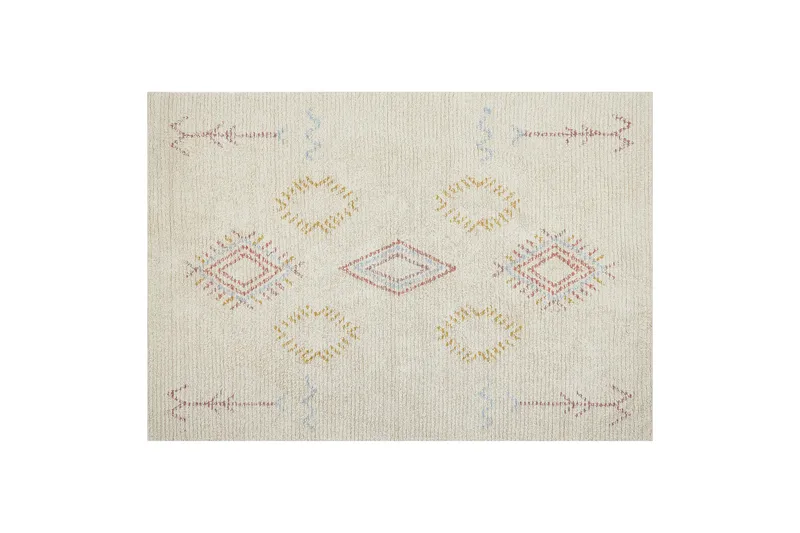 Bettiah Bomullsteppe 140x200 cm, Beige