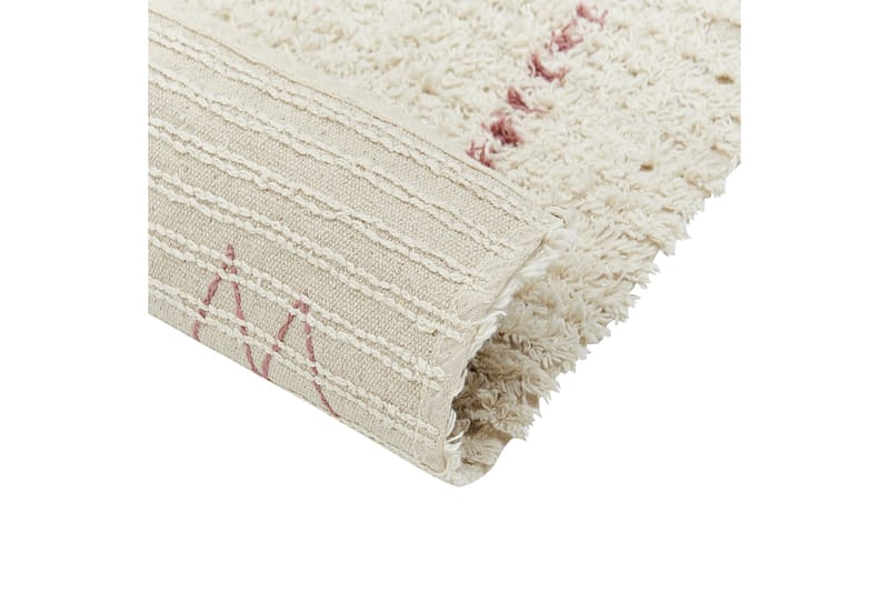 Bettiah Bomullsteppe 140x200 cm - Beige - Tekstiler - Tepper & Matter - Moderne tepper - Bomullstepper