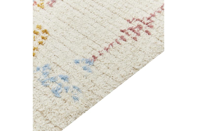 Bettiah Bomullsteppe 140x200 cm - Beige - Tekstiler - Tepper & Matter - Moderne tepper - Bomullstepper