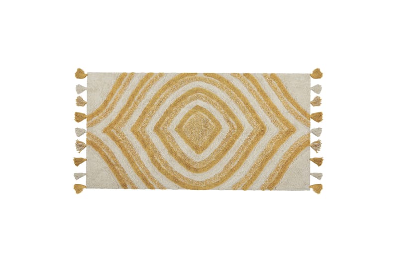 Bingol Ryeteppe 80x150 cm, Gul