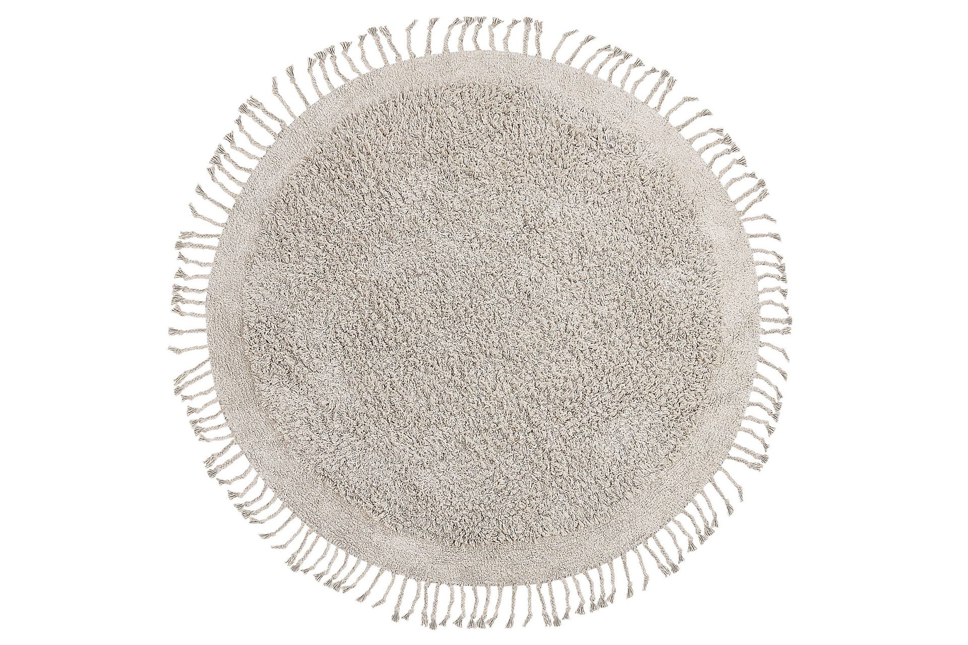 Bitlis Ryeteppe 140 cm Rund - Beige