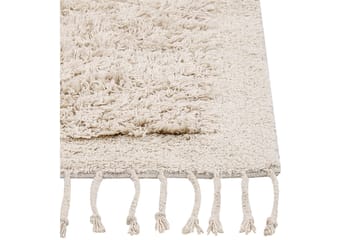 Bitlis Ryeteppe 140x200 cm - Beige - Tekstiler - Tepper & Matter - Moderne tepper - Bomullstepper