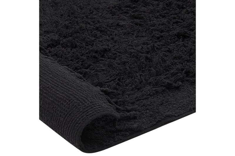 Bitlis Ryeteppe 140x200 cm - Svart - Tekstiler - Tepper & Matter - Moderne tepper - Bomullstepper