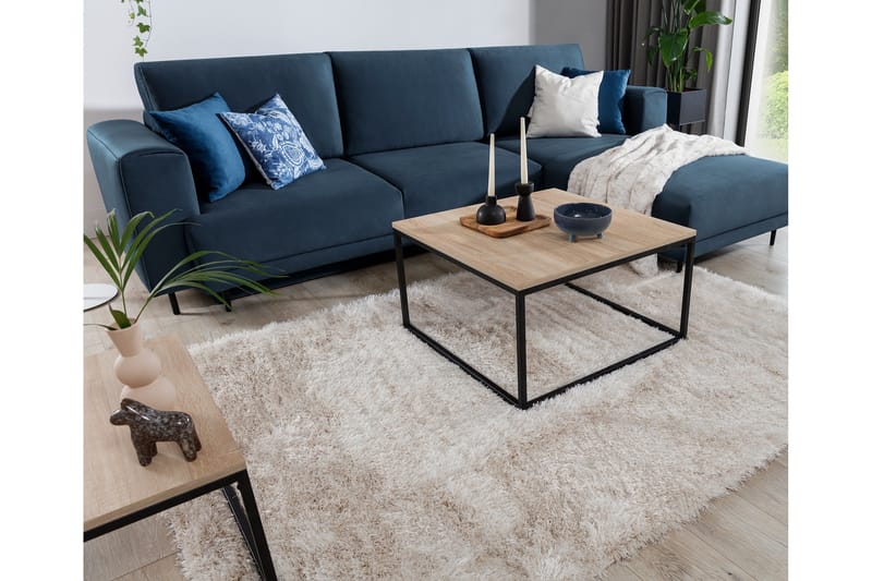 Blodwen Ryematte 180x120 cm - Beige - Tekstiler - Tepper & Matter - Moderne tepper - Ryeteppe