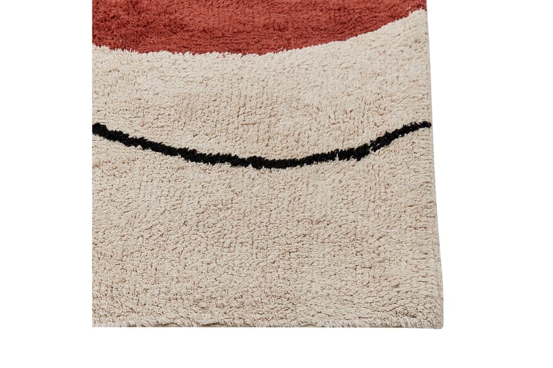 Bolat Ryeteppe 140x200 cm - Beige - Tekstiler - Tepper & Matter - Moderne tepper - Ryeteppe