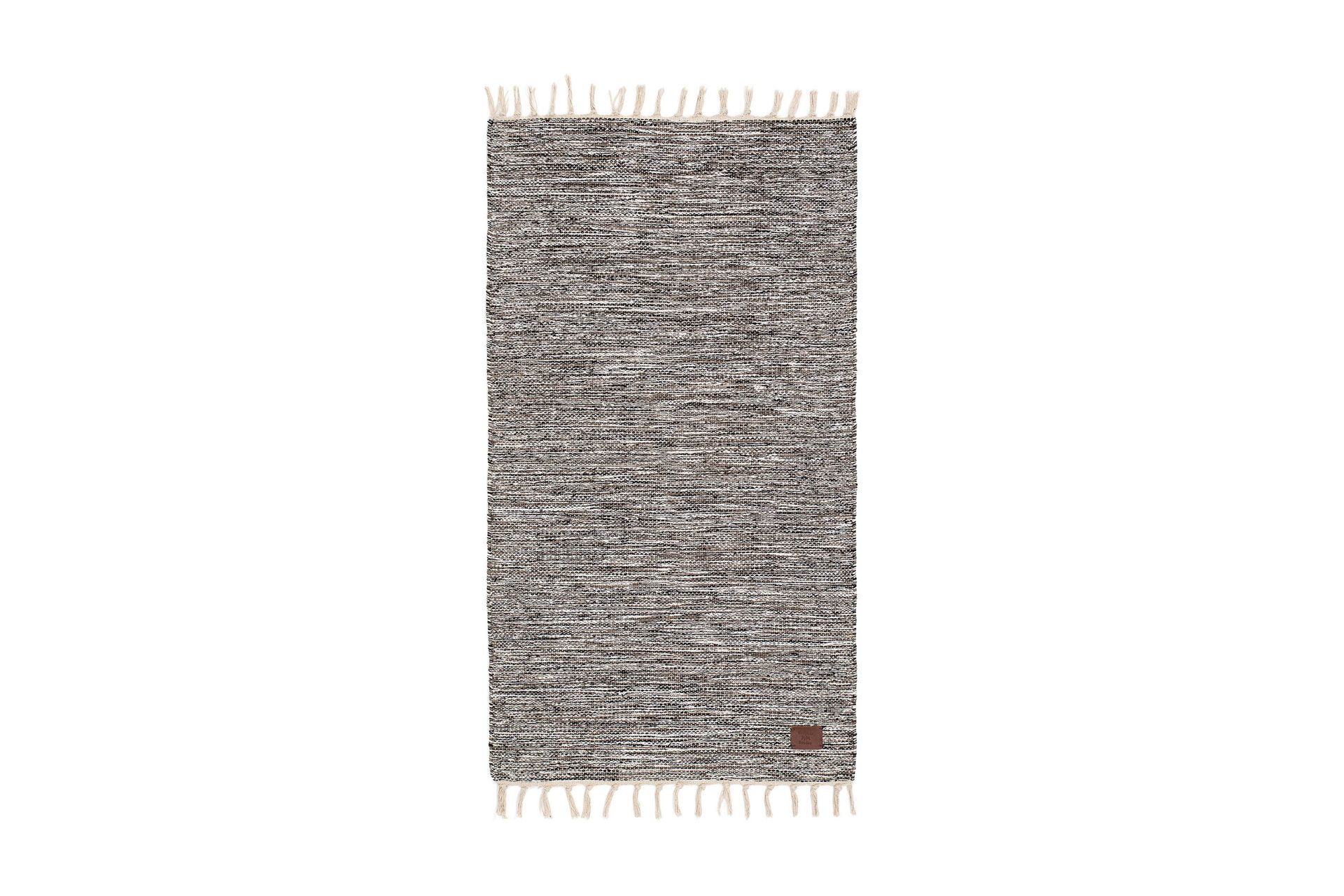 Bomullsmatta KM Home Antracit 75x240 cm - Antrasitt
