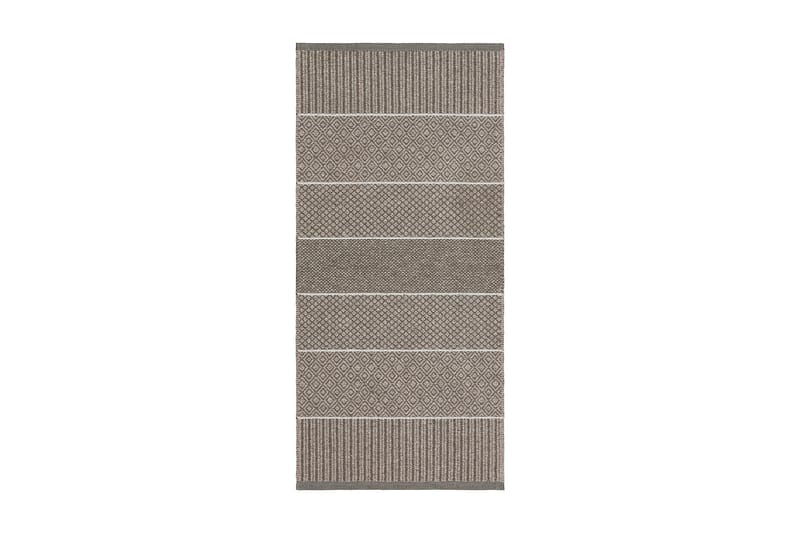 Alice Mixed Bomullsmatte 70x300 cm Mørkegrå - Horredsmattan - Tekstiler - Tepper & Matter - Moderne tepper - Bomullstepper