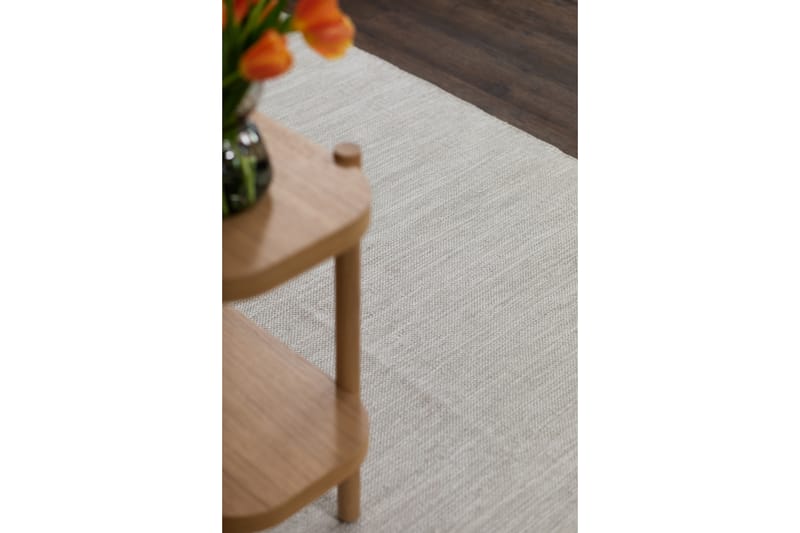 Borgholm Bomullsmatte 75x150 cm - Sølv - Tekstiler - Tepper & Matter - Moderne tepper - Bomullstepper