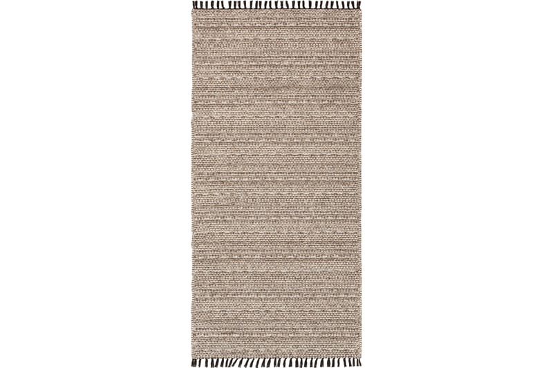 Cotton Tova Bomullsmatte 70x150 cm Lysebrun - Horredsmattan - Tekstiler - Tepper & Matter - Moderne tepper - Bomullstepper