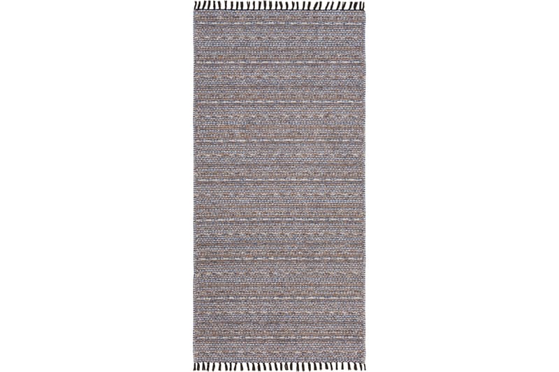 Cotton Tova Bomullsmatte 70x200 cm Blå - Horredsmattan - Tekstiler - Tepper & Matter - Moderne tepper - Bomullstepper