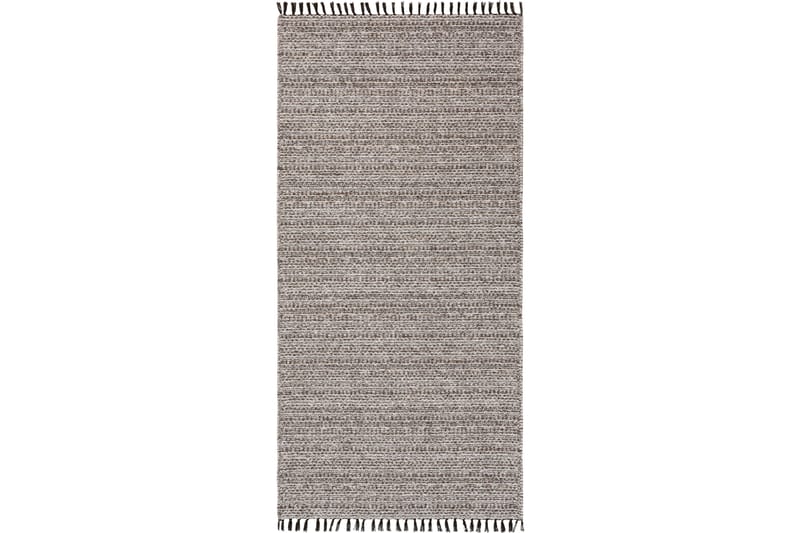 Cotton Tova Bomullsmatte 70x200 cm Grå - Horredsmattan - Bomullstepper