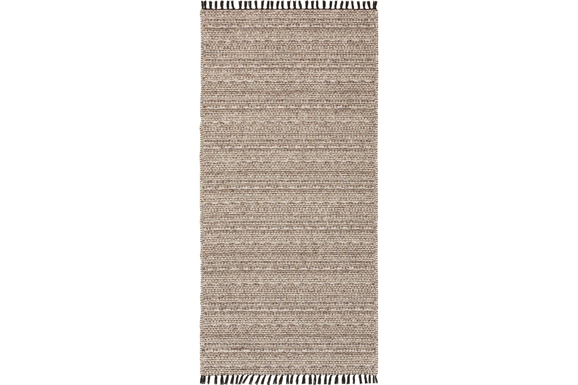 Cotton Tova Bomullsmatte 70x200 cm Lysebrun - Horredsmattan - Tekstiler - Tepper & Matter - Moderne tepper - Bomullstepper