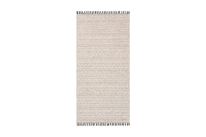 Cotton Tova Bomullsmatte 70x250 cm Beige - Horredsmattan - Tekstiler - Tepper & Matter - Moderne tepper - Bomullstepper