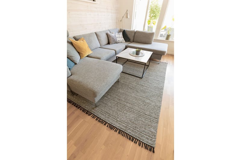 Cotton Tova Bomullsmatte 70x350 cm Grønn - Horredsmattan - Tekstiler - Tepper & Matter - Moderne tepper - Bomullstepper