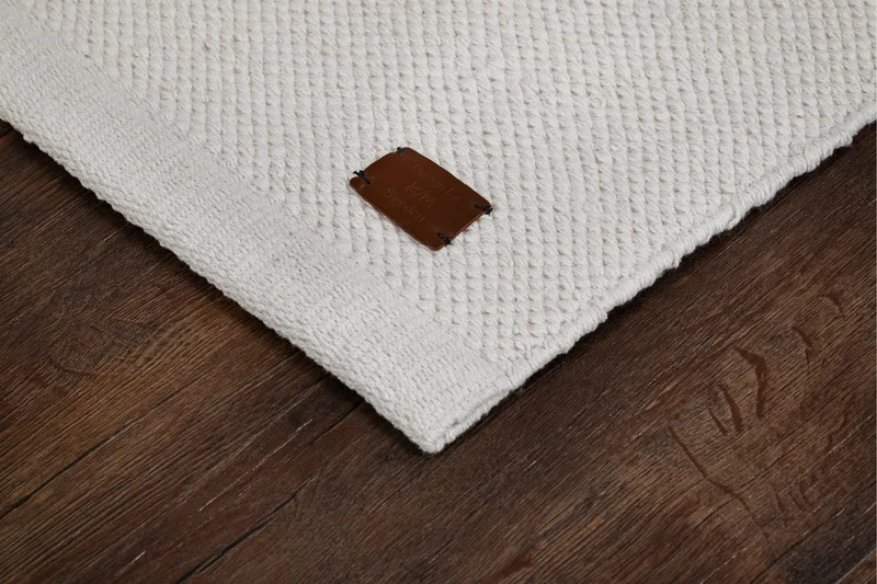 Hemsero Bomullsmatte 200x300 cm - Hvit - Tekstiler - Tepper & Matter - Moderne tepper - Bomullstepper