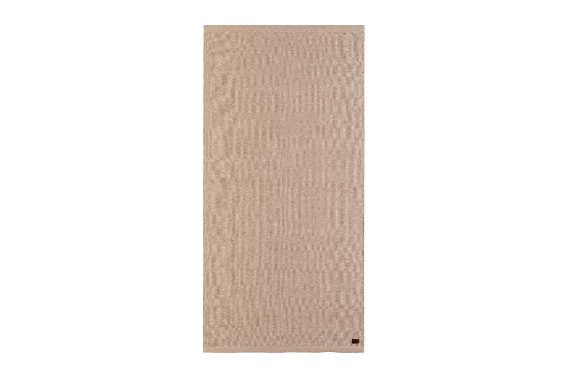 Hemsero Bomullsmatte 75x200 cm - Lyse Linnebrun - Tekstiler - Tepper & Matter - Moderne tepper - Bomullstepper