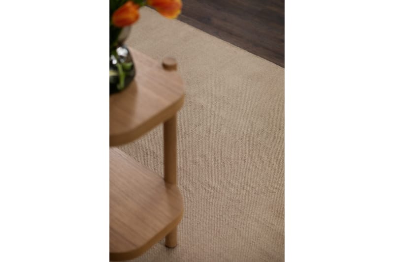 Hemsero Bomullsmatte 75x250 cm - Lyse Linnebrun - Tekstiler - Tepper & Matter - Moderne tepper - Bomullstepper