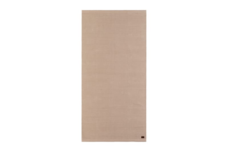 Hemsero Bomullsmatte 75x250 cm - Lyse Linnebrun - Bomullstepper