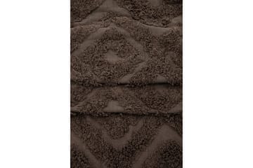 Hilma Bomullsmatte Rektangulær 250x350 cm - Brun - Tekstiler - Tepper & Matter - Moderne tepper - Bomullstepper