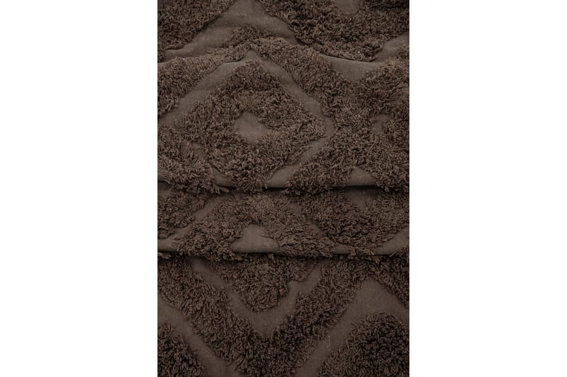 Hilma Bomullsmatte Rektangulær 250x350 cm - Brun - Tekstiler - Tepper & Matter - Moderne tepper - Bomullstepper