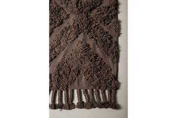Hilma Bomullsmatte Rektangulær 250x350 cm - Brun - Tekstiler - Tepper & Matter - Moderne tepper - Bomullstepper