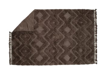 Hilma Bomullsmatte Rektangulær 250x350 cm - Brun - Tekstiler - Tepper & Matter - Moderne tepper - Bomullstepper