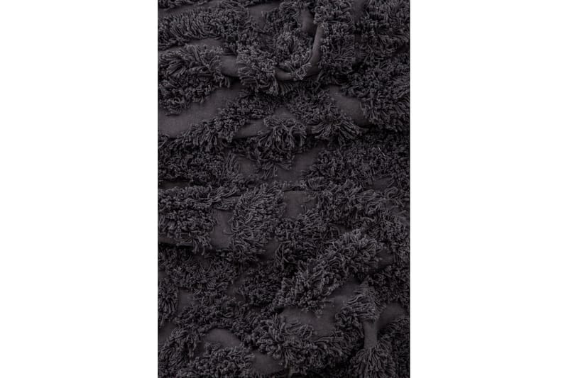 Hilma Bomullsmatte Rektangulær 70x200 cm - Mørkegrå - Tekstiler - Tepper & Matter - Moderne tepper - Bomullstepper