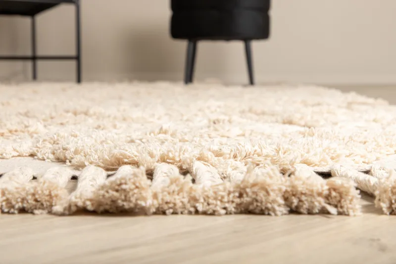 Hilma Bomullsteppe 230x160 cm - Offwhite - Tekstiler - Tepper & Matter - Moderne tepper - Bomullstepper