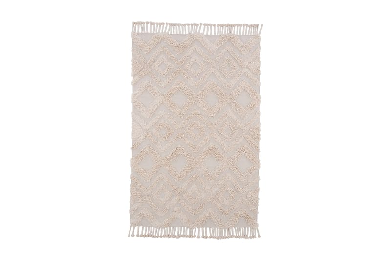 Hilma Bomullsteppe 230x160 cm, Offwhite
