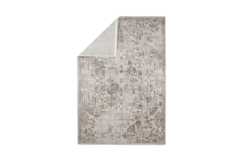 Kimar Bomullsteppe 240x340 cm Rektangulær - Sølv - Bomullstepper