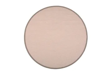 Lyyra2 Matte Rund 133 cm Beige