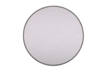 Lyyra2 Matte Rund 133 cm Lysegrå