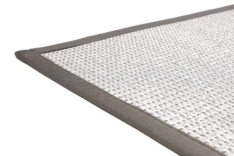 Lyyra2 Matte Rund 160 cm Lysegrå - Vm Carpet - Tekstiler - Tepper & Matter - Moderne tepper - Bomullstepper