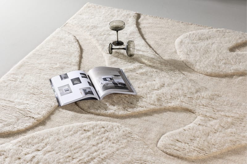 Boone Ullmatte 160x230 cm - Beige - Tekstiler - Tepper & Matter - Moderne tepper - Ullteppe