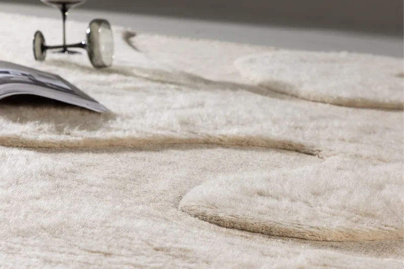Boone Ullmatte 160x230 cm - Beige - Tekstiler - Tepper & Matter - Moderne tepper - Ullteppe