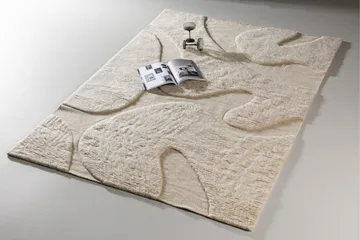 Boone Ullmatte 160x230 cm - Beige - Tekstiler - Tepper & Matter - Moderne tepper - Ullteppe