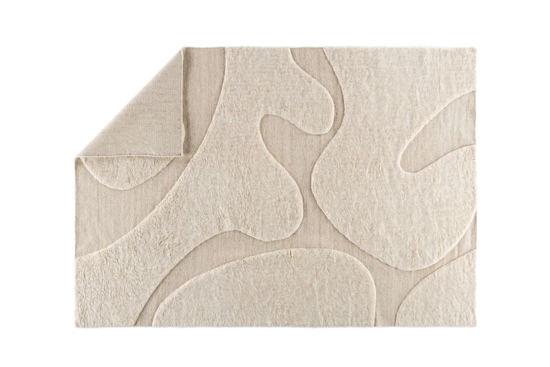 Boone Ullmatte 200x290 cm - Beige - Tekstiler - Tepper & Matter - Moderne tepper - Ullteppe