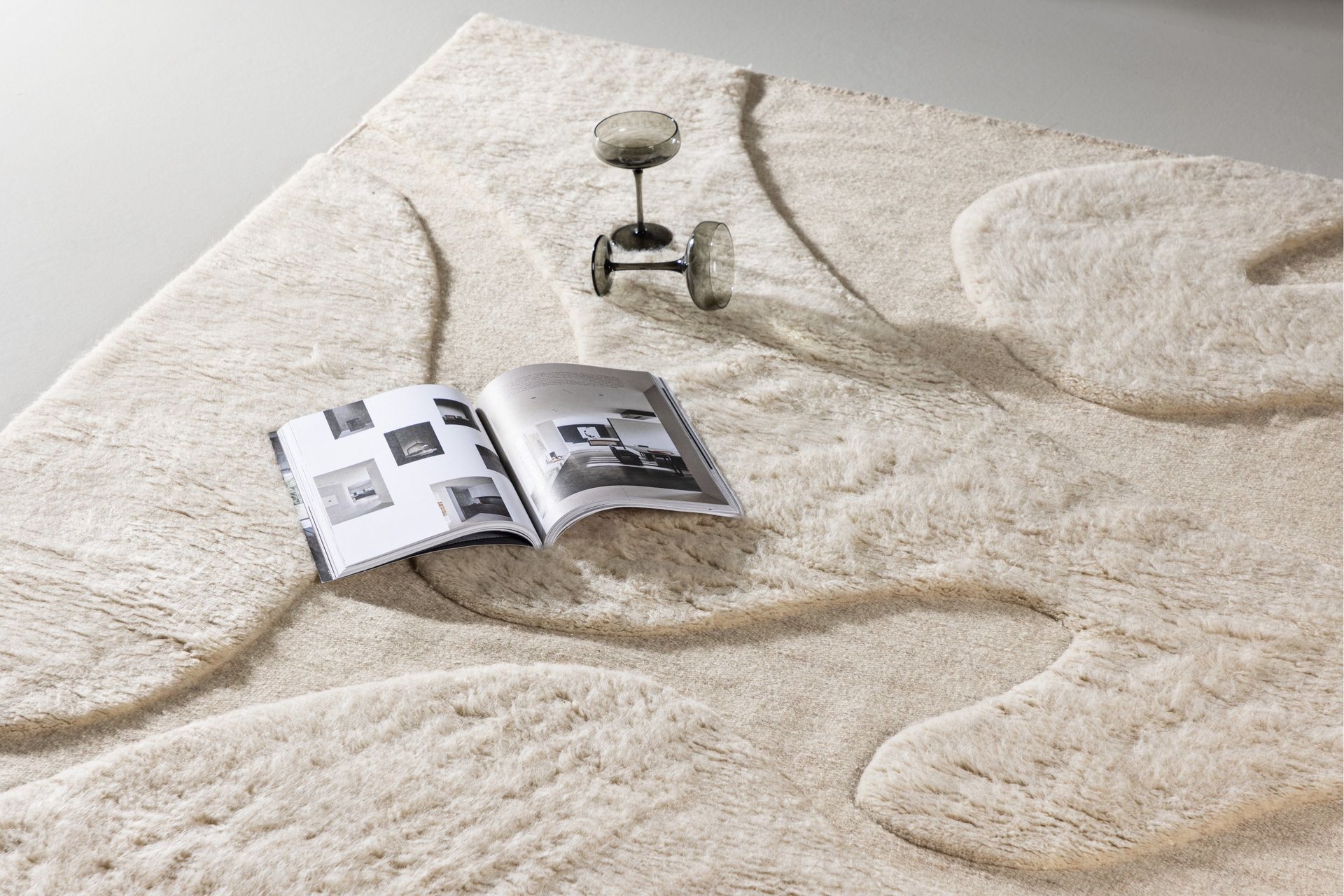 Boone Ullmatte 200x290 cm - Beige - Tekstiler - Tepper & Matter - Moderne tepper - Ullteppe