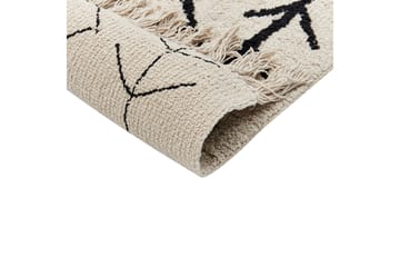 Bozkir Bomullsteppe 160x230 cm - Beige - Tekstiler - Tepper & Matter - Moderne tepper - Bomullstepper