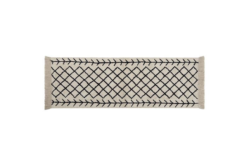 Bozkir Bomullsteppe 80x230 cm - Beige - Tekstiler - Tepper & Matter - Moderne tepper - Bomullstepper