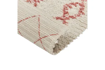 Buxar Bomullsteppe 80x150 cm - Beige - Tekstiler - Tepper & Matter - Moderne tepper - Bomullstepper