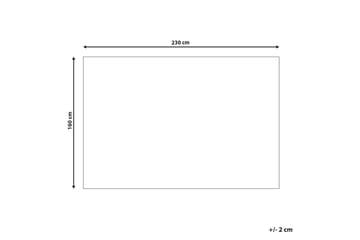 Calti Ryeteppe 160x230 cm - Blå - Tekstiler - Tepper & Matter - Moderne tepper - Ryeteppe