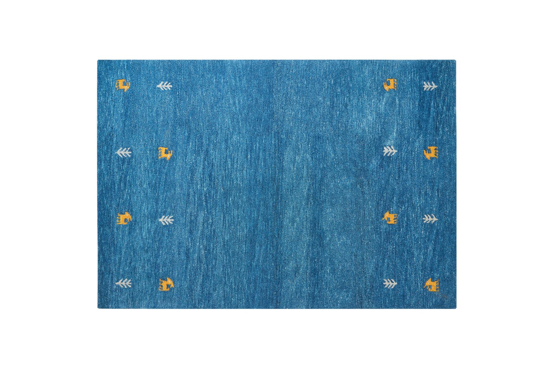 Calti Ryeteppe 160x230 cm - Blå