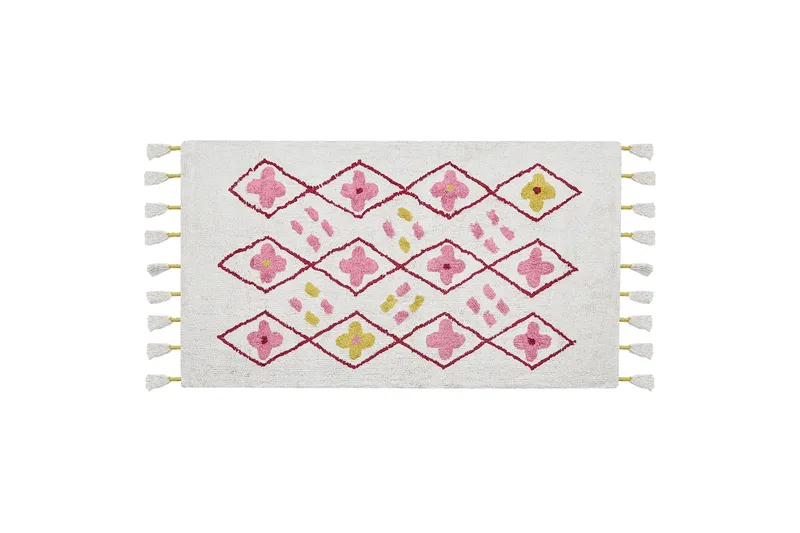 Cavus Bomullsteppe 80x150 cm, Hvit