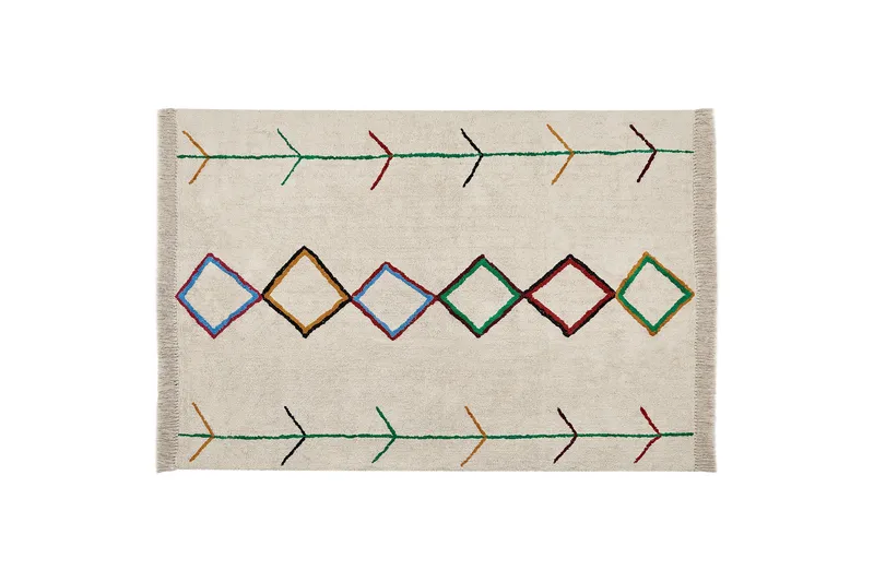Cetmi Bomullsteppe 160x230 cm, Beige