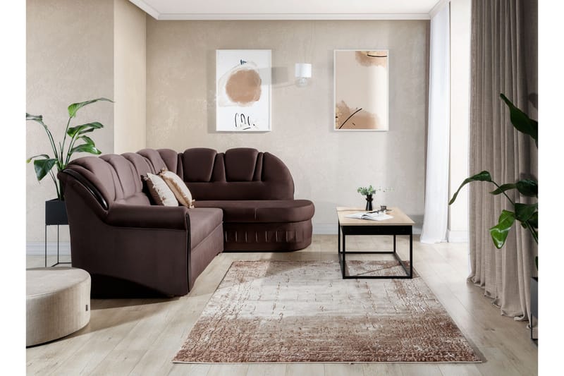 Codrila Ryematte Rektangulær 150x80 cm - Beige - Tekstiler - Tepper & Matter - Moderne tepper - Ryeteppe