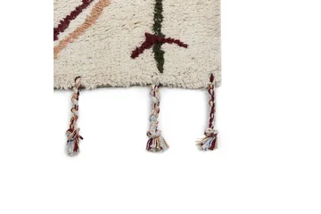 Corum Ryeteppe 140x200 cm - Beige - Tekstiler - Tepper & Matter - Moderne tepper - Bomullstepper