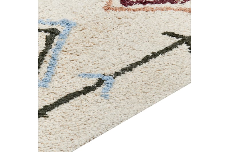 Corum Ryeteppe 160x230 cm - Beige - Tekstiler - Tepper & Matter - Moderne tepper - Bomullstepper