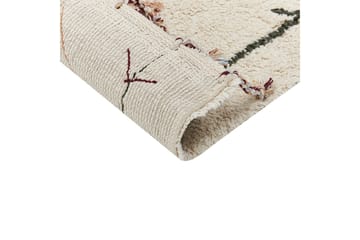 Corum Ryeteppe 80x150 cm - Beige - Tekstiler - Tepper & Matter - Moderne tepper - Bomullstepper