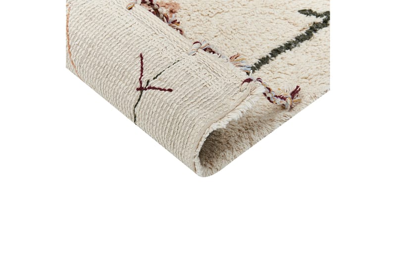 Corum Ryeteppe 80x150 cm - Beige - Tekstiler - Tepper & Matter - Moderne tepper - Bomullstepper